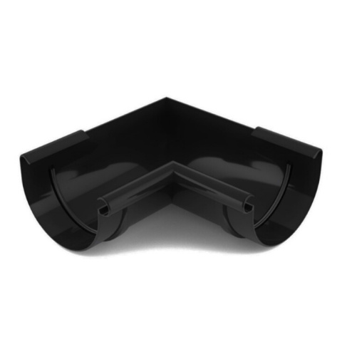 BRYZA PVC Narożnik 125mm / WEWNĘTRZNY (kąt 90°) Czarny (RAL 9005) BRYZA PVC Narożnik 125mm / WEWNĘTRZNY (kąt 90°) Czarny (RAL 9005)