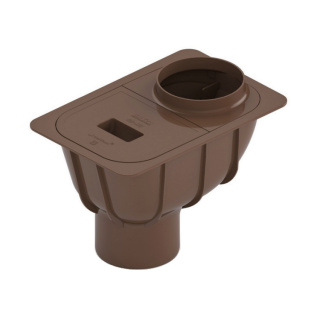 BRYZA PVC Osadnik 110mm Brąz (RAL 8017)