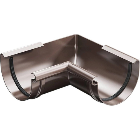 Narożnik wewnętrzny rynny 90° Ø 125 mm ProAqua Budmat 90° Czarny (RAL 9005) Narożnik wewnętrzny rynny 90° Ø 125 mm ProAqua Budmat 90° Czarny (RAL 9005)