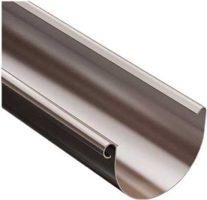 ProAqua Budmat Rynna PVC Ø125mm - 3m Brąz (RAL 8017)