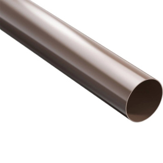 ProAqua PVC Rura Spustowa 3 mb 90 mm Brąz (RAL 8017)