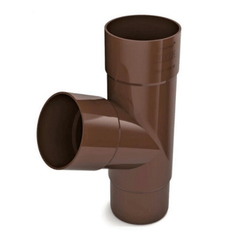 BRYZA PVC Trójnik 90/90/90mm (kąt 67,5°) Grafit (RAL 7021) BRYZA PVC Trójnik 90/90/90mm (kąt 67,5°) Grafit (RAL 7021)