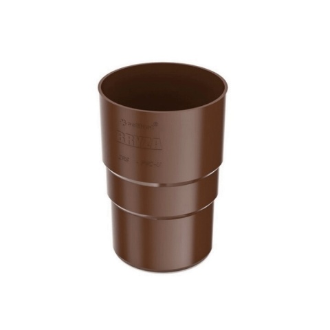 BRYZA PVC Złączka rury 90mm (mufa) BRYZA PVC Złączka rury 90mm (mufa)