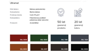 Bratex Scandinavia - Blachodachówka - panel