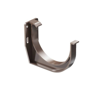Hak rynnowy doczołowy Ø125 mm ProAqua Budmat Brąz (RAL 8017)