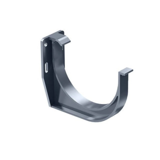 Hak rynnowy doczołowy Ø125 mm ProAqua Budmat Antracyt (RAL 7016)