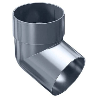 Kolanko jedno-kielichowe Ø90 mm ProAqua Budmat 67,5° Antracyt (RAL 7016)