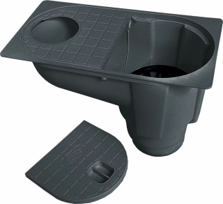Osadnik 125mm ProAqua Budmat Antracyt (RAL 7016)