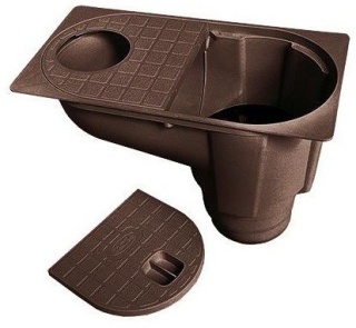 Osadnik 125mm ProAqua Budmat Brąz (RAL 8017)