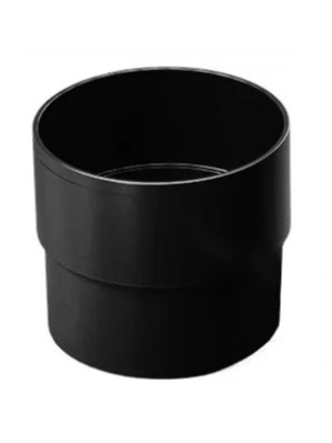 Złączka rury spustowej jedno-kielichowa Ø90 mm ProAqua Budmat Antracyt (RAL 7016)