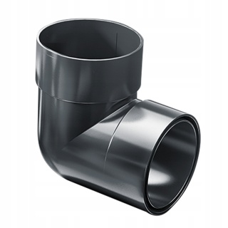 Kolanko Dwu-Kielichowe Ø90 mm 87,5° ( 90° ) Budmat ProAqua – PVC