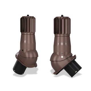 Kominek Wentylacyjny Obrotowy Turbowent EVO DN150 z Odpływem Kondensatu – Wirplast