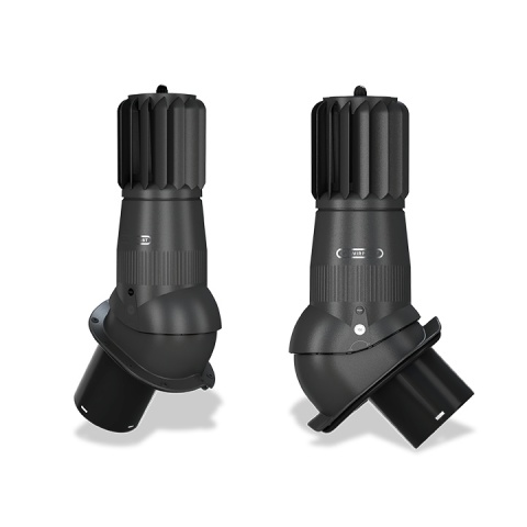 Kominek Wentylacyjny Obrotowy Turbowent EVO DN150 z Odpływem Kondensatu – Wirplast