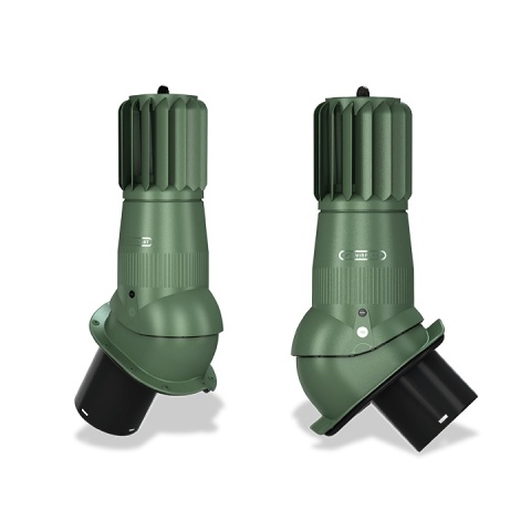 Kominek Wentylacyjny Obrotowy Turbowent EVO DN150 z Odpływem Kondensatu – Wirplast