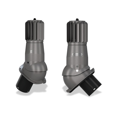 Kominek Wentylacyjny Obrotowy Turbowent EVO DN150 z Odpływem Kondensatu – Wirplast