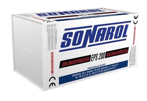 Styropian Sonarol - Płyty EPS dach/podłoga/parking