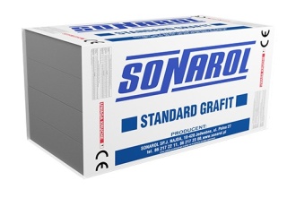 Styropian Sonarol - Płyty fasadowe grafitowe EPS