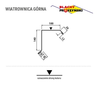 Wiatrownica górna Typ 1 Pruszyński